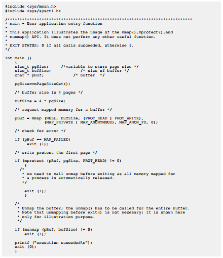 VxWorks 7 Memory Management