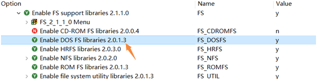 VxWorks FileSystem