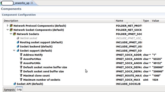 Workbench Network Option