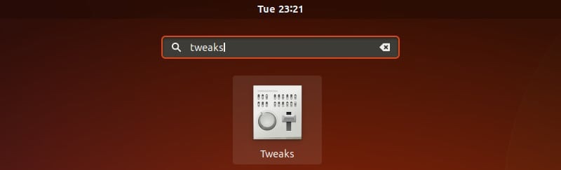 Ubuntu Gnome Tweaks