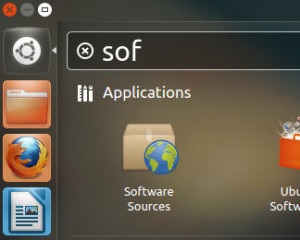 Linux Unity Dash Software sources
