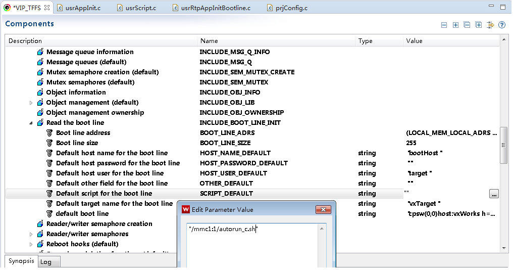 VxWorks Boot Method