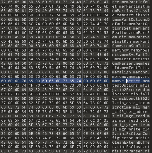 VxWorks Firmware Analysis