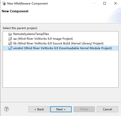 VxWorks 6.9 WindML