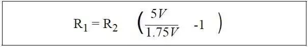 Typical Circuit to Convert Voltage