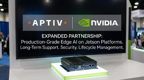 Aptiv and NVIDIA Expand Edge AI Partnership for Production Deployment