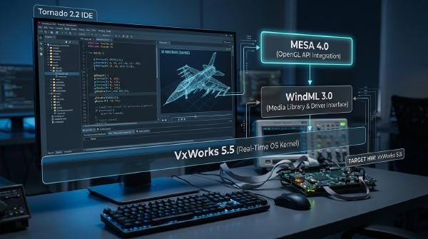 Build Mesa OpenGL on VxWorks 5.5 with WindML 3.0
